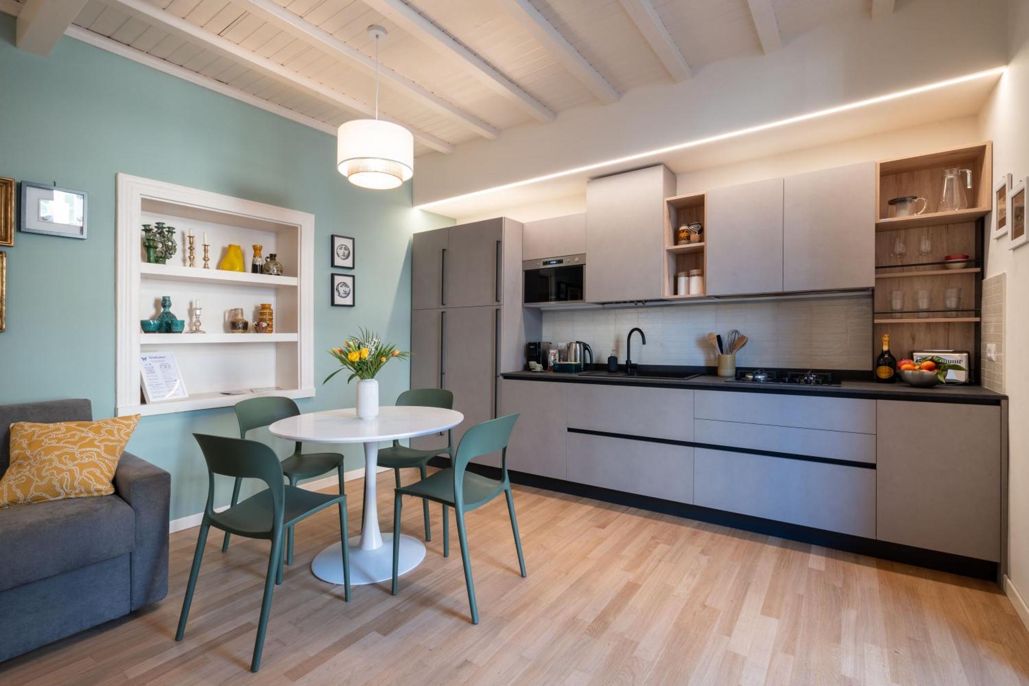 La Farfalla Blu - Boutique Apartment 贝尔加莫 外观 照片