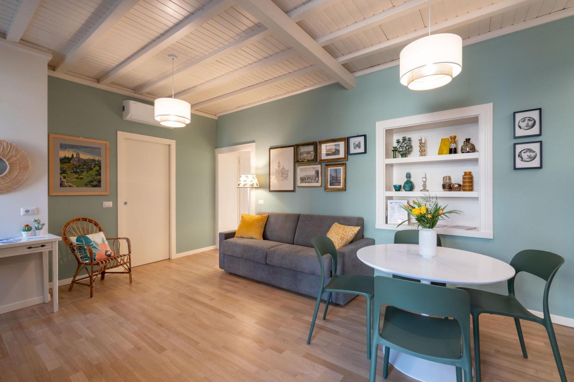 La Farfalla Blu - Boutique Apartment 贝尔加莫 外观 照片